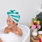 Turban de bain – Pier pastel