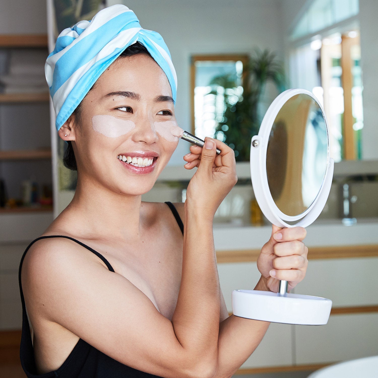 Turban de bain – Pier pastel