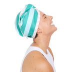 Turban de bain – Pier pastel