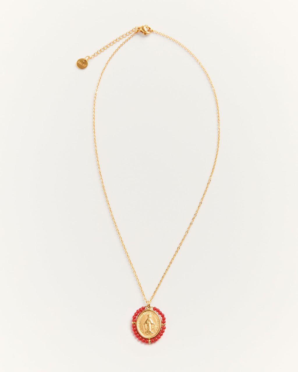 Collier Medaille Santa Maria Precious - Spicy Red