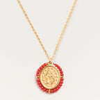 Collier Medaille Santa Maria Precious - Spicy Red