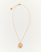 Collier Medaille Santa Maria - Lilas
