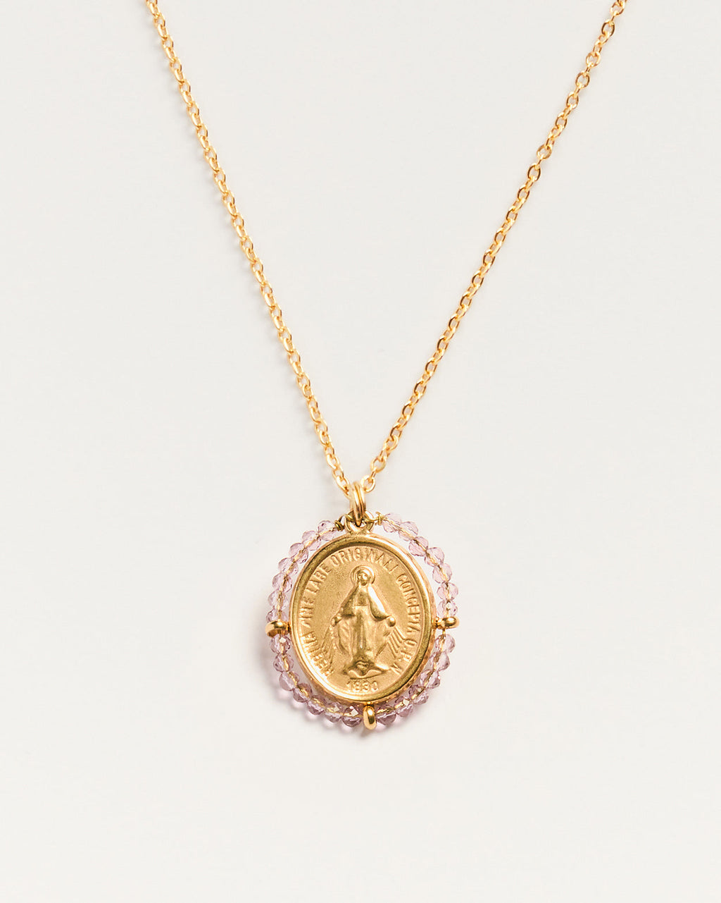 Collier Medaille Santa Maria - Parme