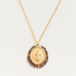 Collier Médaille Santa Maria - Shiny Bronze