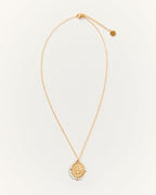 Collier Medaille Santa Maria - Shiny Cream