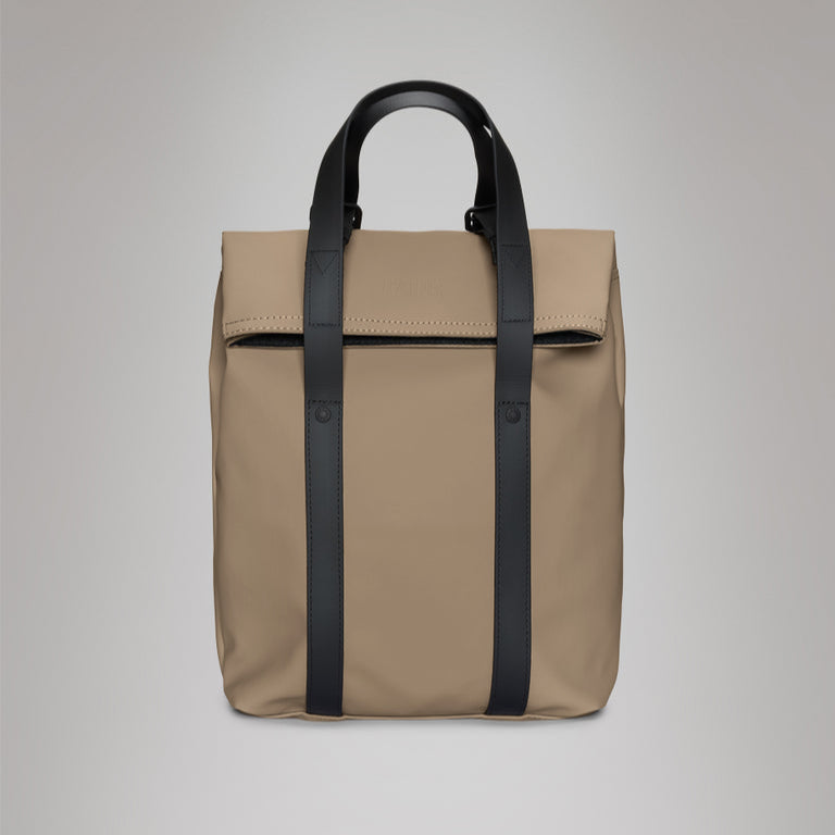 2 Way Tote backpack Mini W3 - Beige