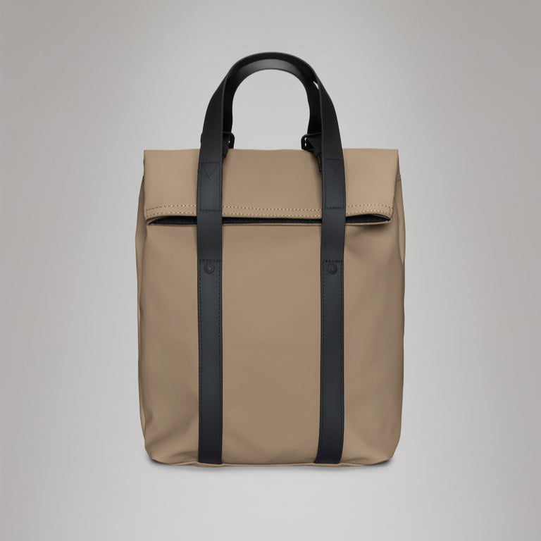 2 Way Tote backpack Mini W3 - Beige