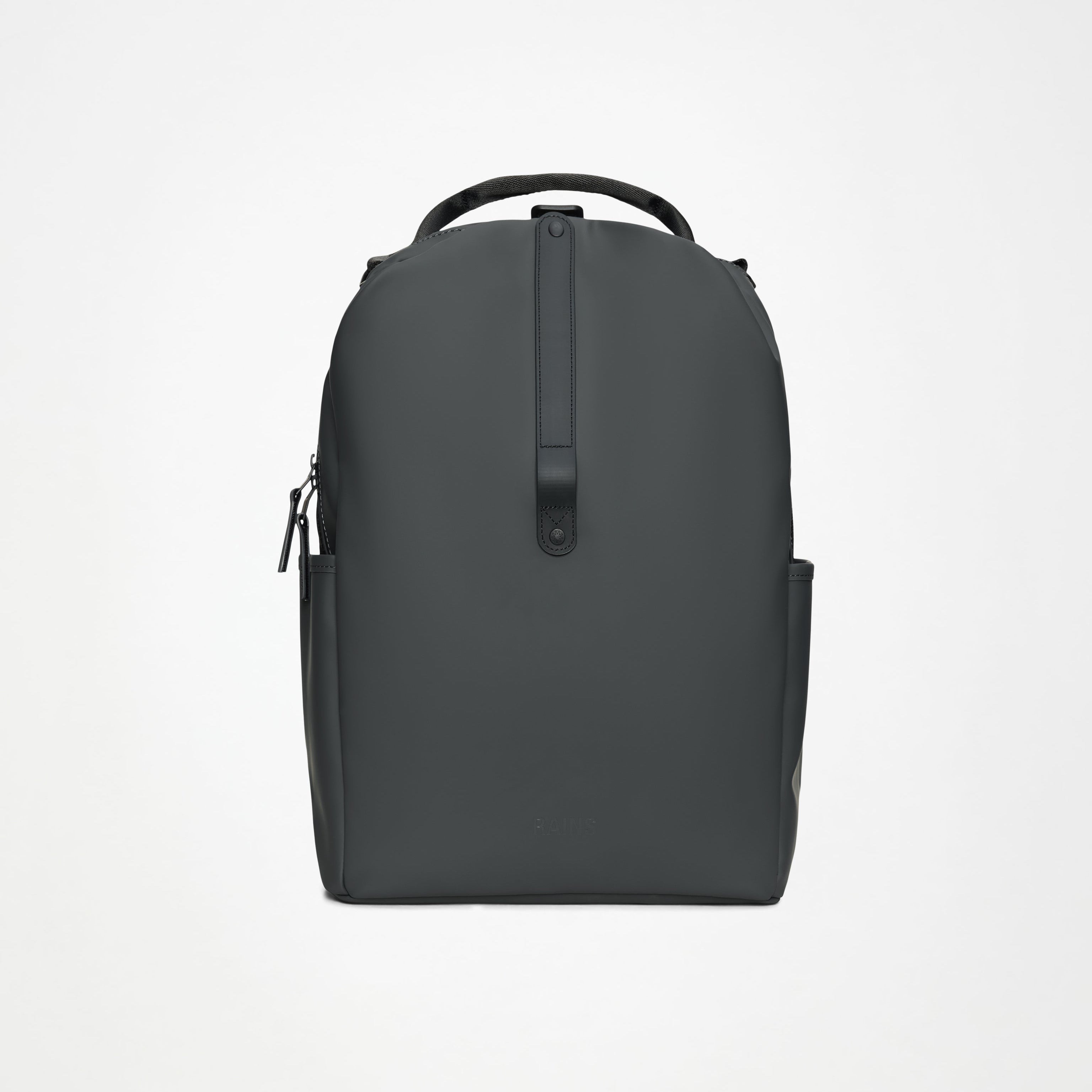Clip Front Backpack - Dark Grey