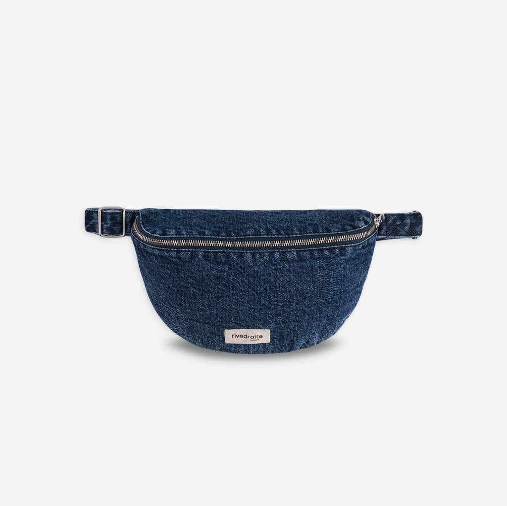 Custine - Aged Denim - Banane en coton