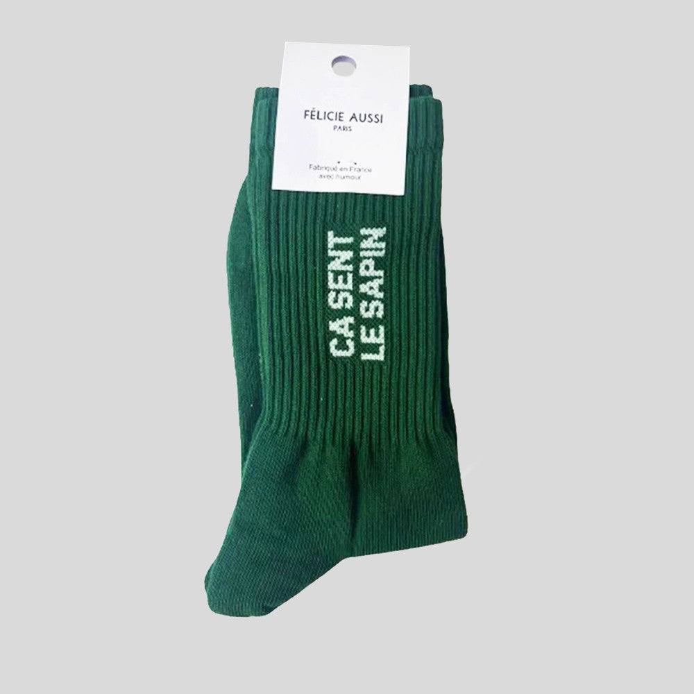 ÇA SENT LE SAPIN - Chaussettes Mixte