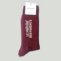 LE PREFERE DES PARENTS - Chaussettes  bordeaux
