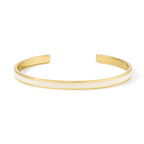 Jonc Bangle - Blanc sable