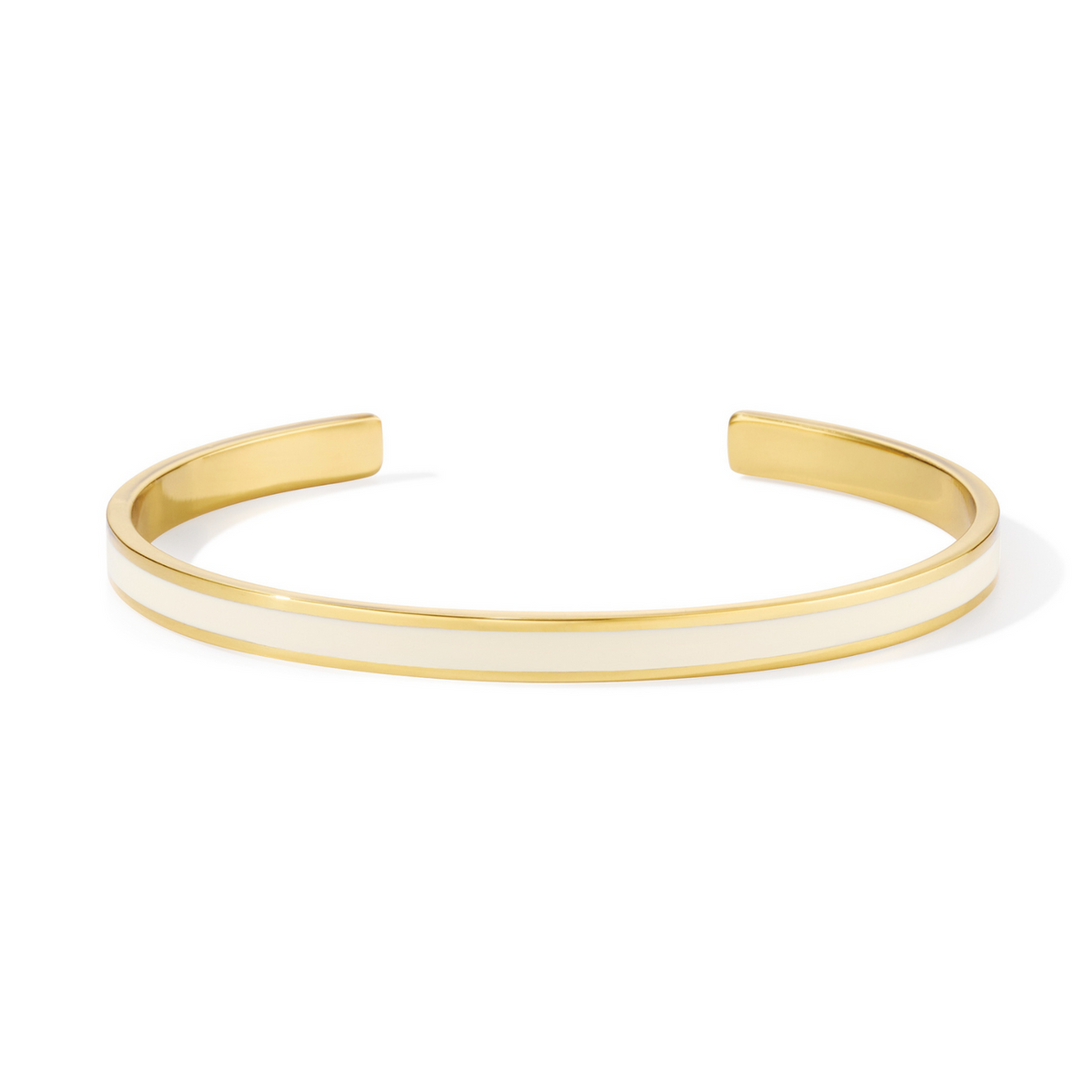 Jonc Bangle - Blanc sable
