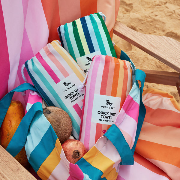 Quick Dry Towels - Cool Lagoon