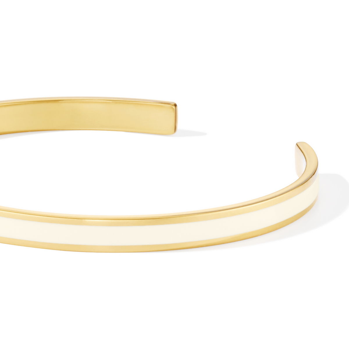 Jonc Bangle - Blanc sable