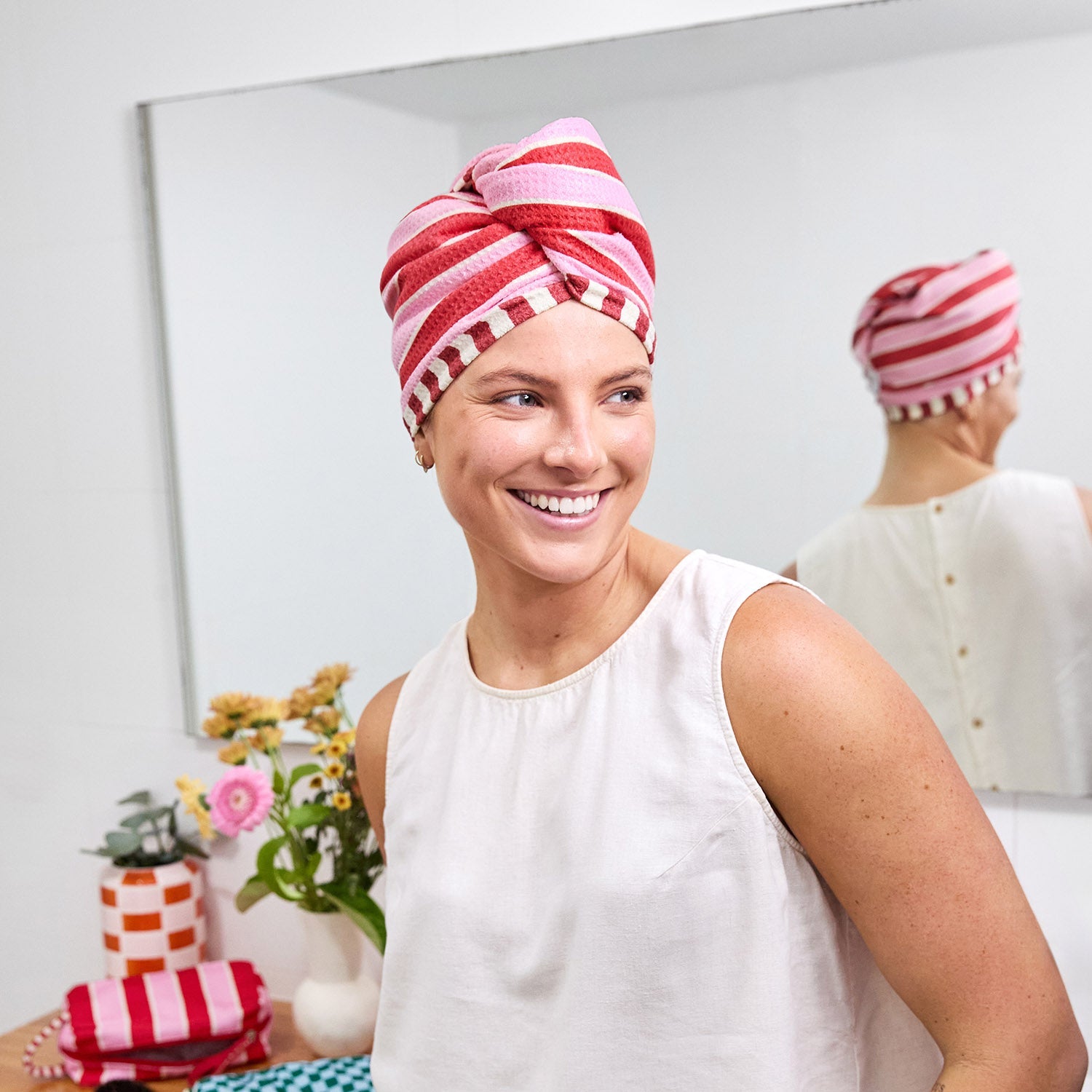 Turban de bain – Cherry Bomb