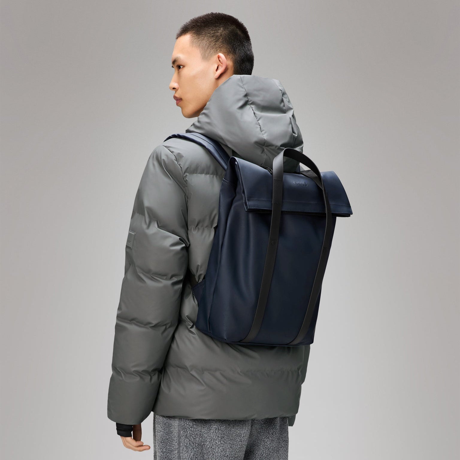 2 Way Tote backpack W3 - Navy
