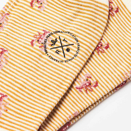 Chaussette  Homard - Citron - Homme