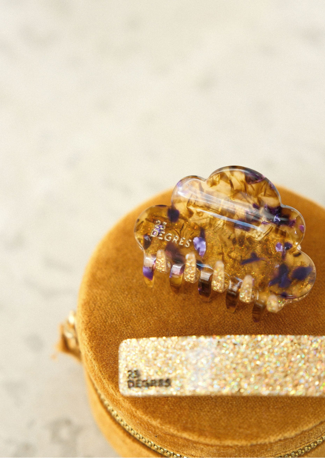 Barrette PAIDOR MIDNIGHT GLOW - clic-clac 9 cm
