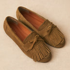 Mocassins N°156 - suède écorce