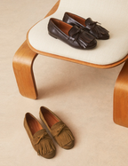 Mocassins N°156 - suède écorce