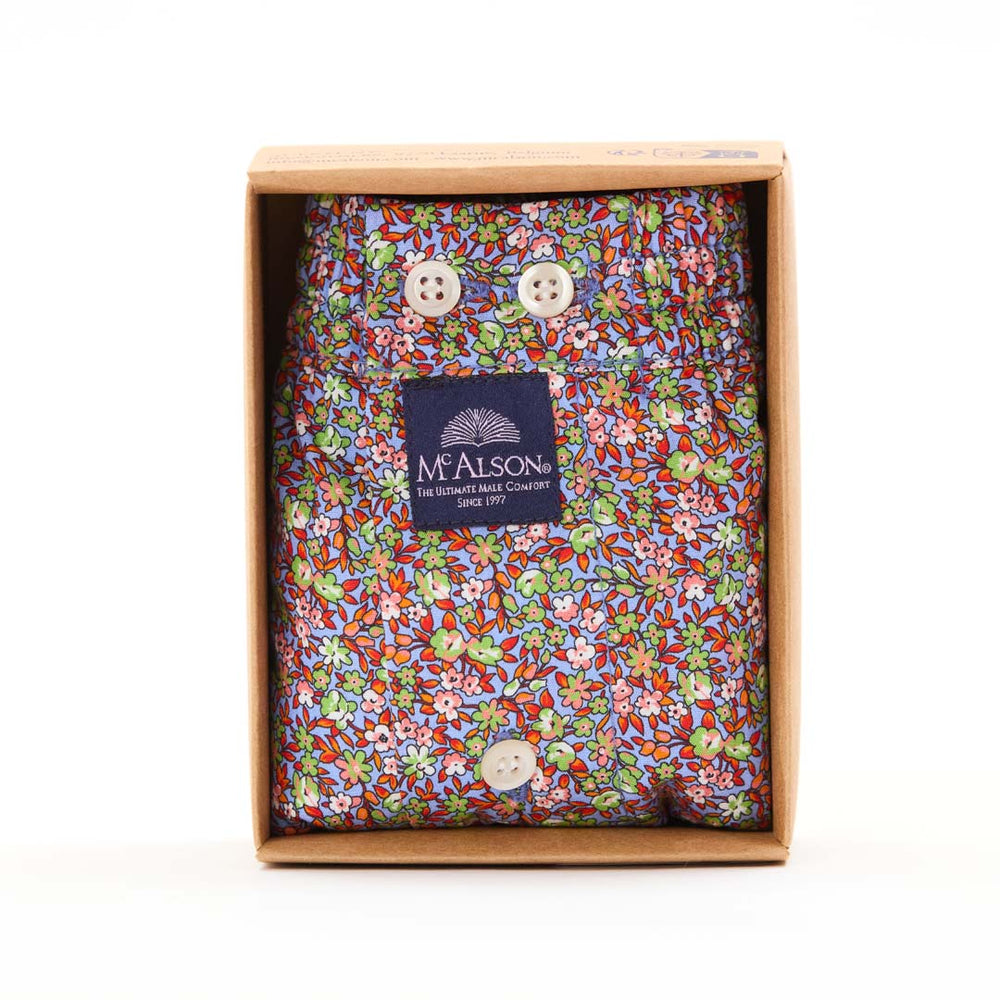 M5366 - Meadow Flowers bleu & vert