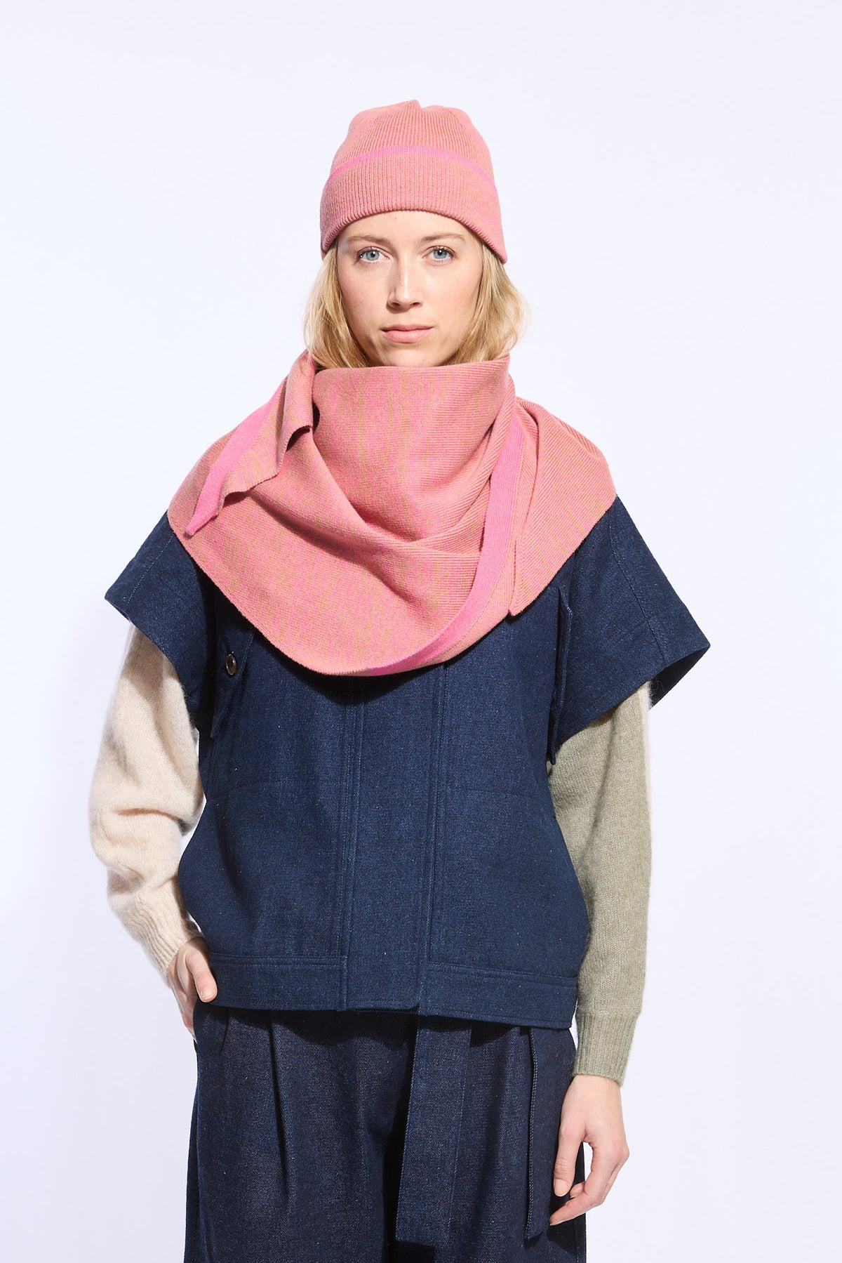 Foulard Agnes - Rose