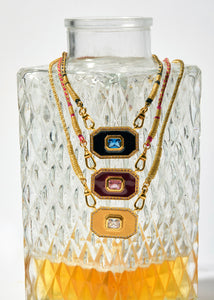 Collier Black Shiny Yucatan