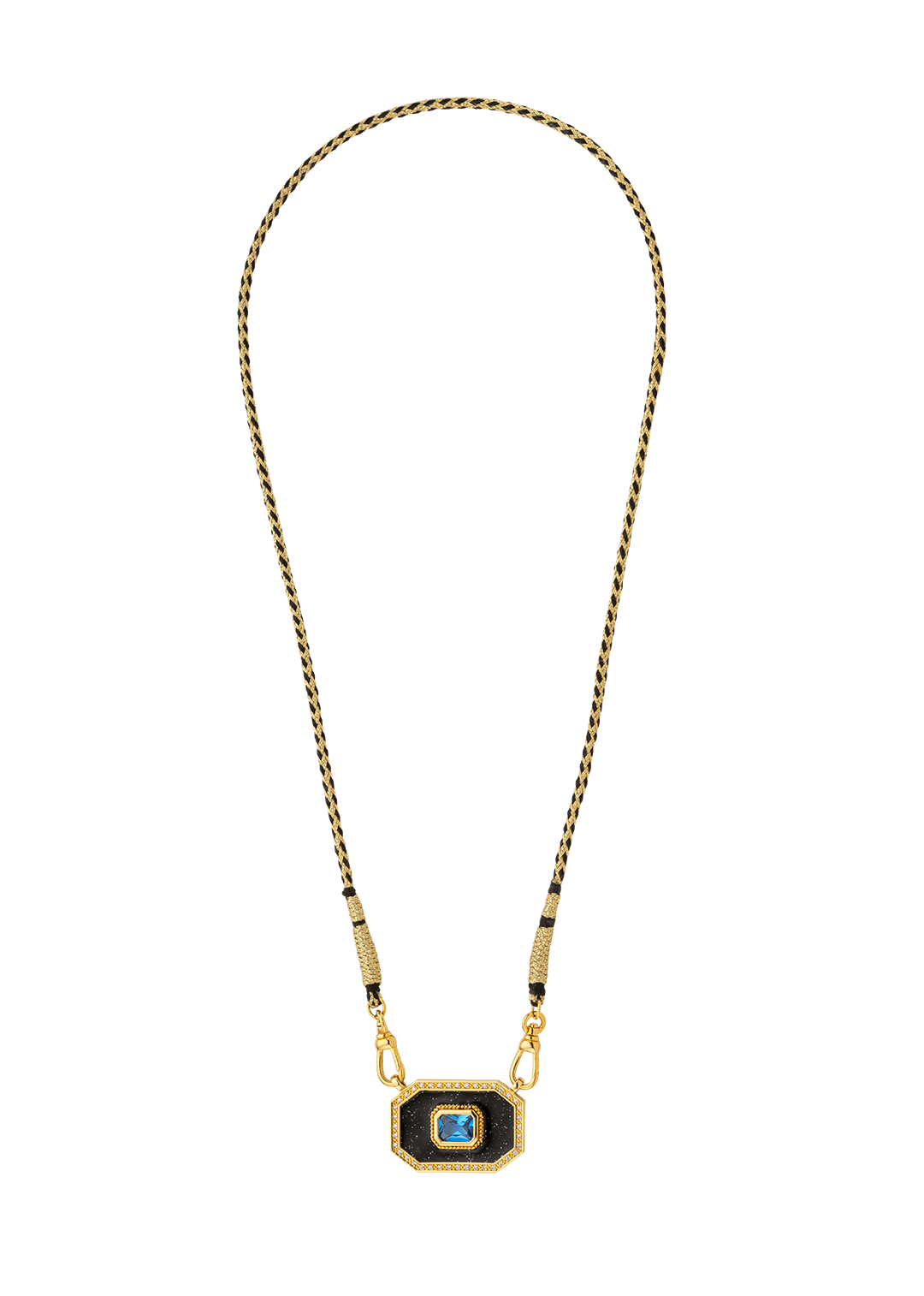 Collier Black Shiny Yucatan