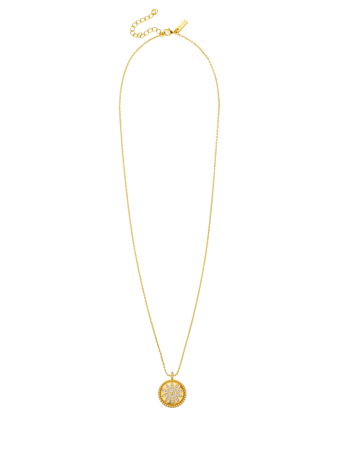 Collier Gold Flower