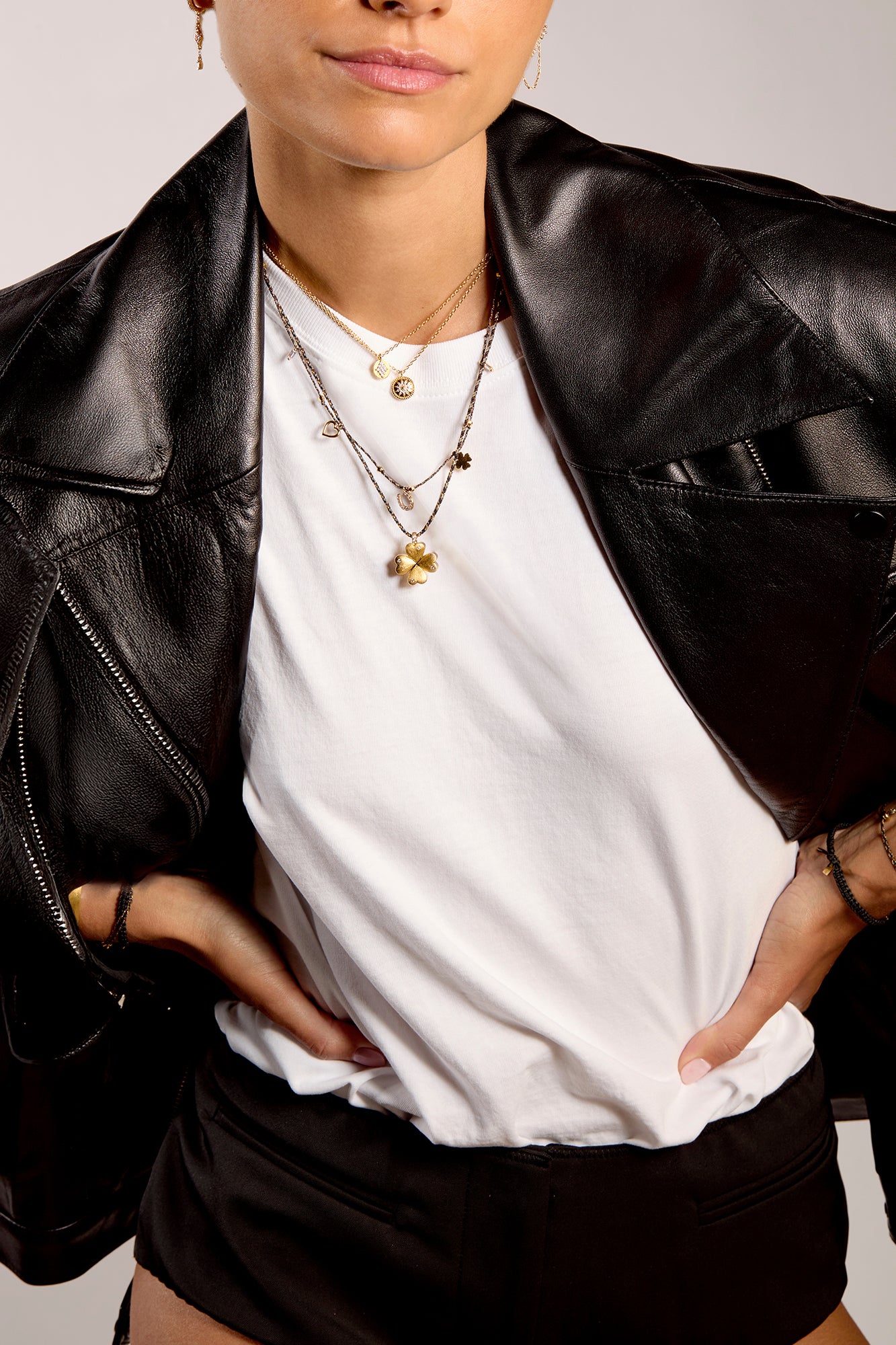 Collier Gold Flower