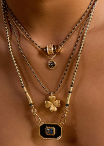 Collier Black Shiny Yucatan