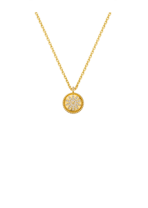 Collier Gold Flower