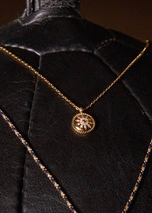 Collier Gold Flower