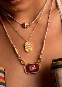 Collier Burgundy Yucatan