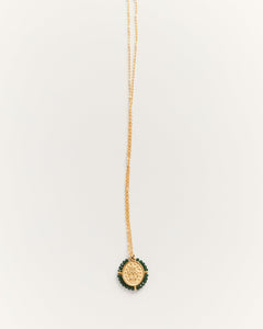 Collier Medaille Santa Maria - Forest Green