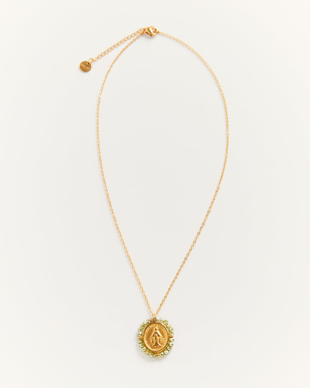 Collier Médaille Santa Maria - Shiny Green