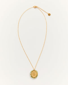 Collier Médaille Santa Maria - Shiny Green