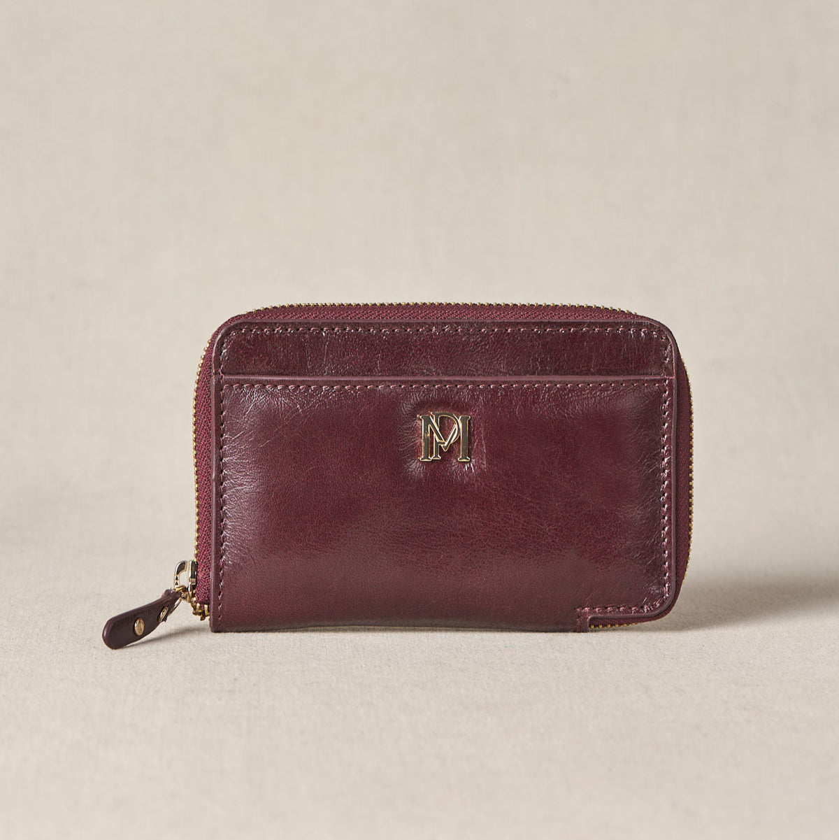 Portefeuille Edouard - Aubergine
