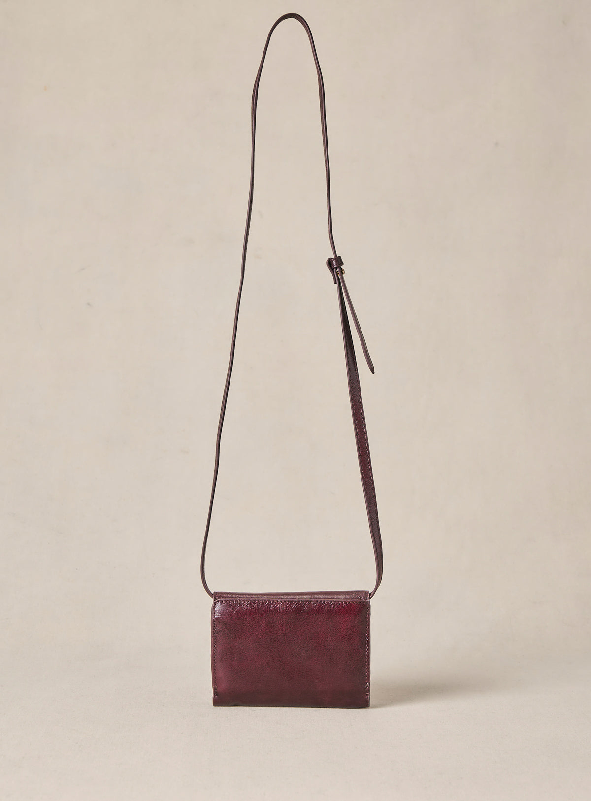 Porte cartes Elodie - Aubergine