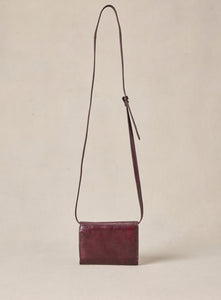 Porte cartes Elodie - Aubergine