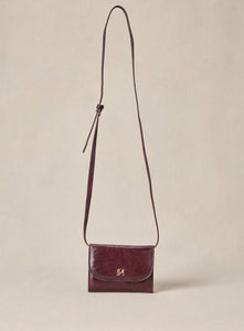 Porte cartes Elodie - Aubergine