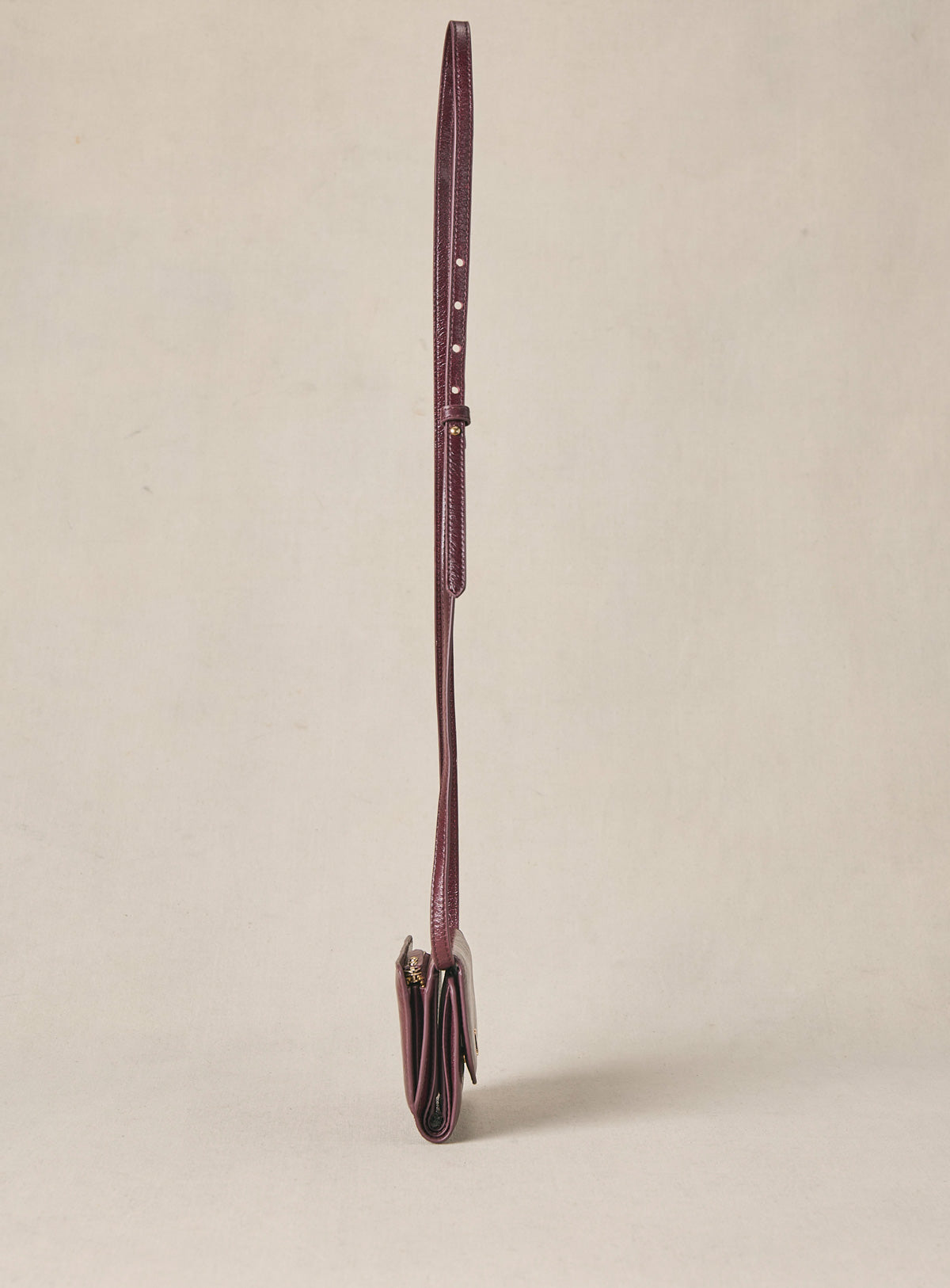 Porte cartes Elodie - Aubergine