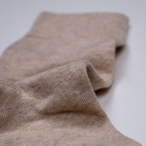 U29 Chaussettes en coton peigné Unies -Beige  - Homme
