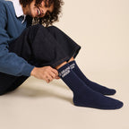 Chaussette Le grand Amour  - Bleu Nuit - Homme