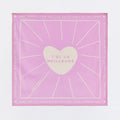 Bandana "Tu es la meilleure " - Rose