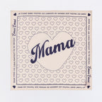 Bandana "Je t'aime" - Ivoire