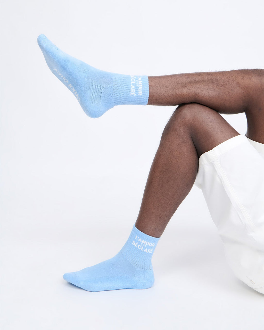 Chaussette L'amour est déclaré - Bleu Dream - Femme
