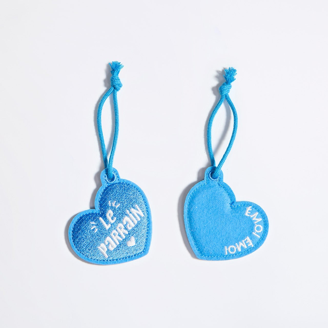 Porte-clés - Le parrain - bleu