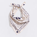 Bandana "Je t'aime" - Ivoire